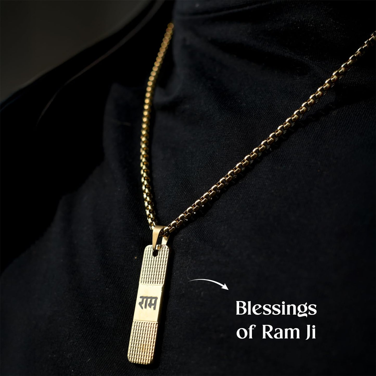 Astrotalk Gold Plated Shree Ram Kavach | Divine Protection & Strength | 108 Hours Energized by Top Astrologers | Engraved Shree Ram Pendant