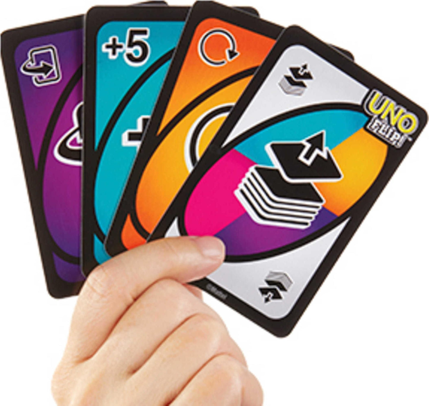 Mattel Games UNO FLIP! Card Game - 112 Cards, Multicolor, Medium Size, Model GDR44, Ideal for Ages 7 and Up
