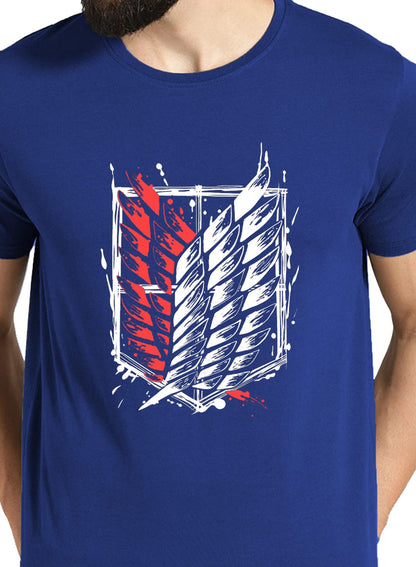 ADRO Mens Attack on Titan Cotton T-Shirt (S)