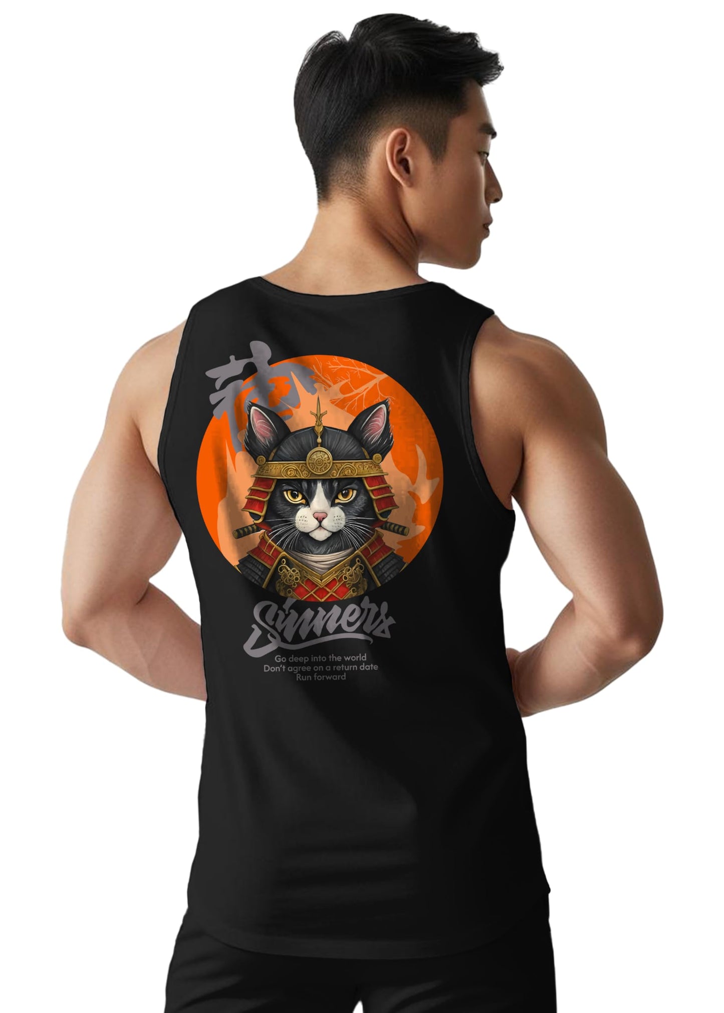 Peppyzone Mens Regular Fit Vest (TT-Trendy50_Black