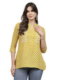 Stylum Womens Ethnic Motif Printed Rayon Empire Top