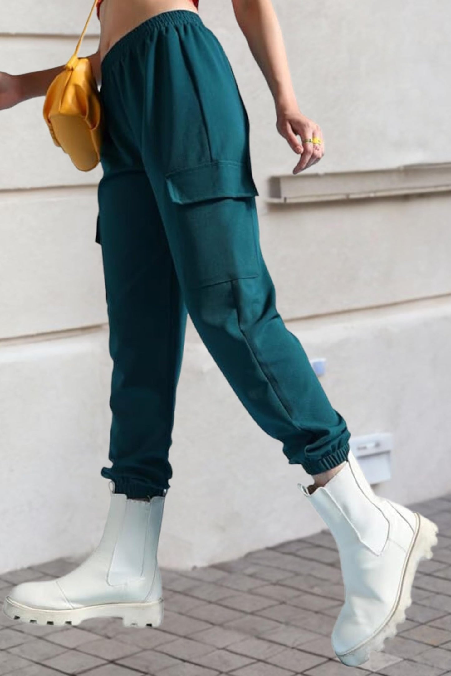 POPWINGS Casual Solid Pocket Joggers for Women || Latest Stylish Western Women Joggers for Summer || Pull-On Women Joggers Pants