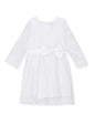 A.T.U.N. Girls Double Bow Dress White