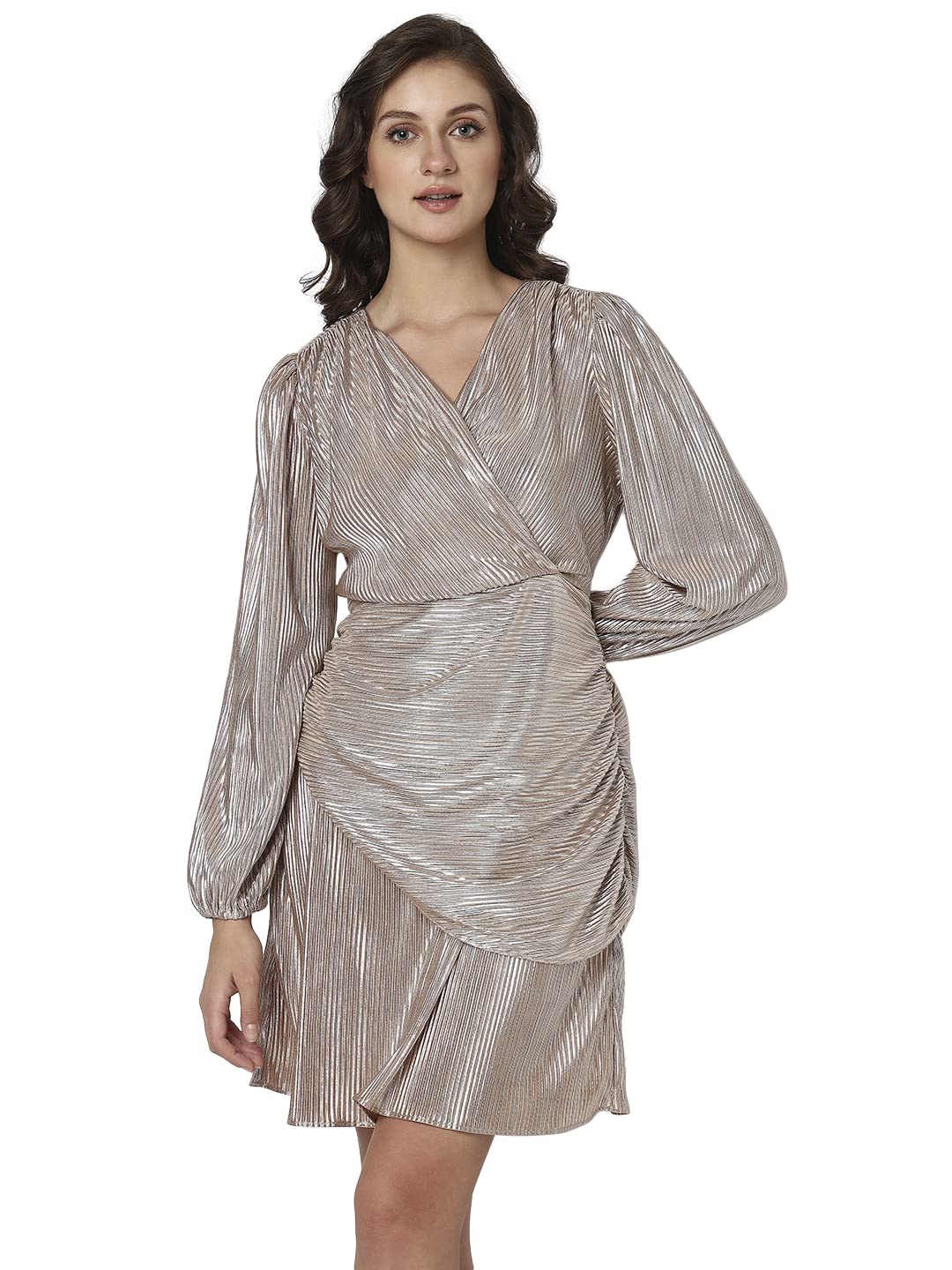 Vero Moda A Line Dress (10299662_Petal Pink_S)