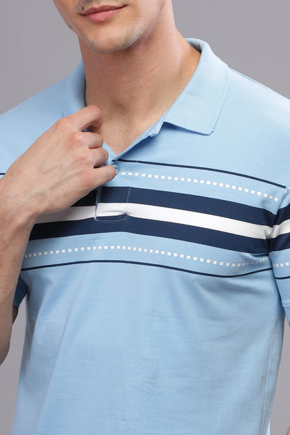 ADRO Polo T-Shirt for Men| Printed Polo T-Shirt | Cotton Polo T Shirt Also in Plus Size|PNOP24-L1