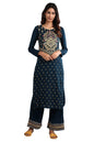 Aurelia Women? Aztec/Tribal Printed Straight Kurta | Round Neck Kurta for Women | Aztec/Tribal Printed Kurta for Women | Beautiful Regular Fit Kurta for Women