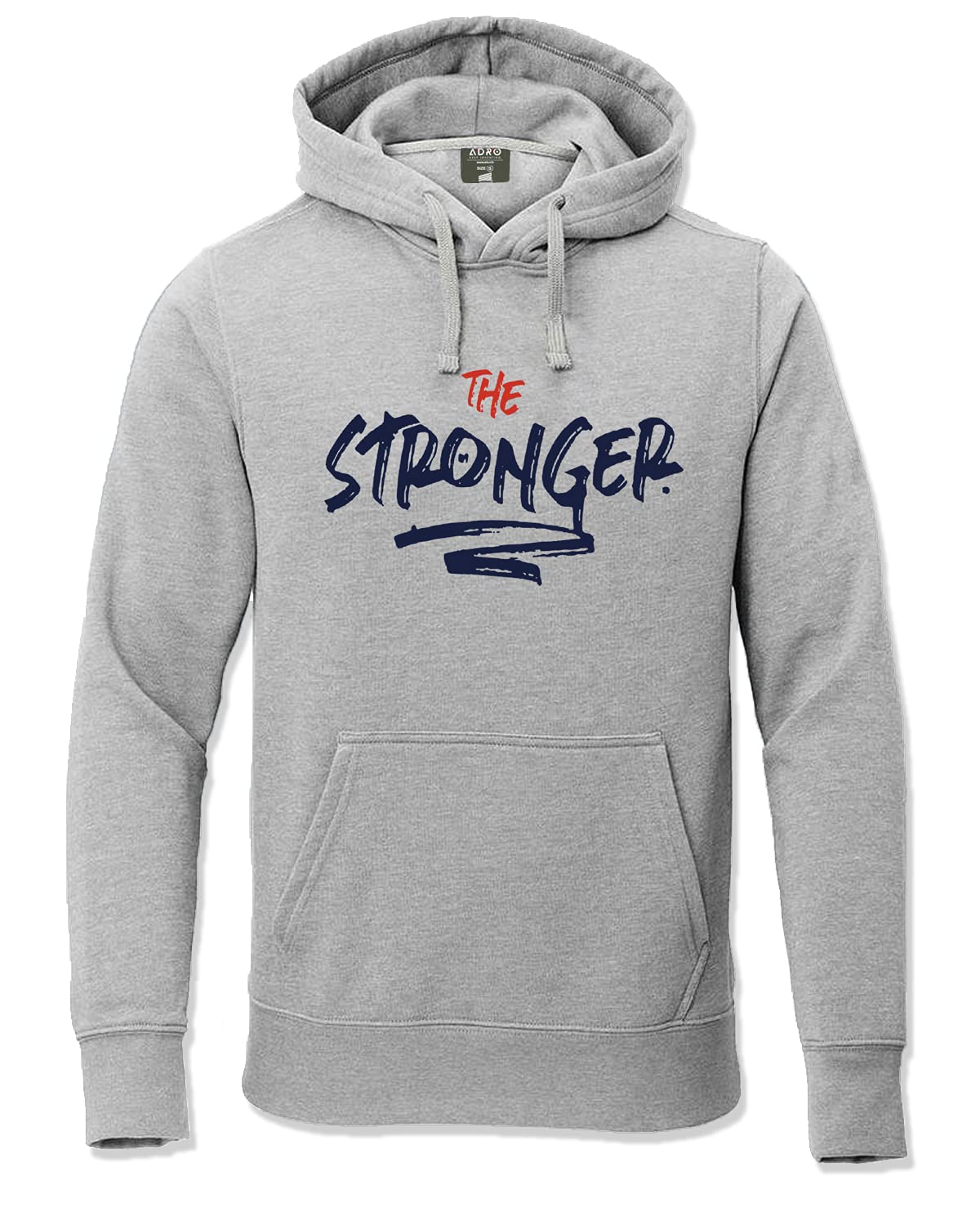 ADRO The Stronger Hoodies/Sweatshirts for Men & Women (H20-M-SGR-GR_Grey)