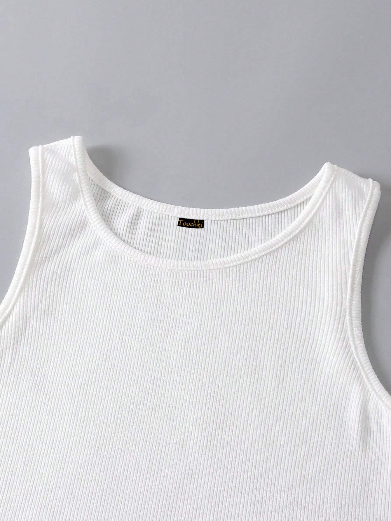 Toochki Top for Women | Lycra Top for Women | Crop Top for Women | White Top for Womens | Short Top for Women | Western Top for