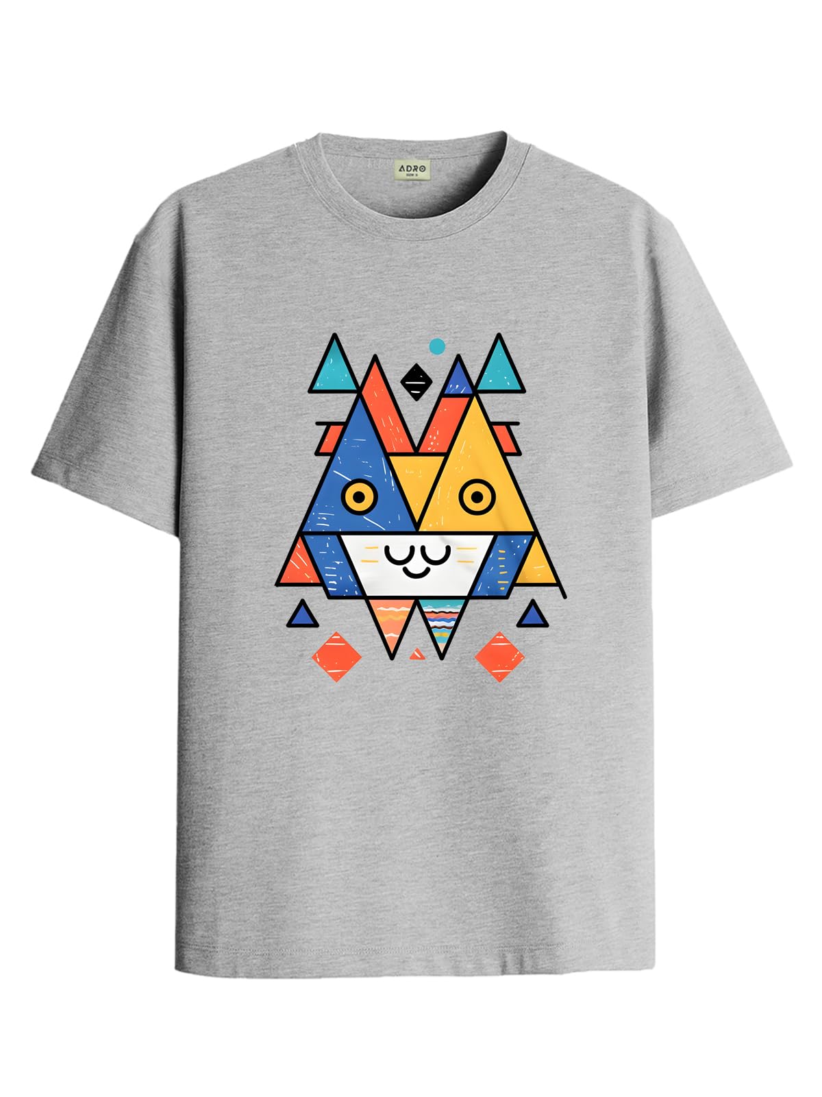 ADRO T Shirts for Boys & Girls || Creative Abstract Printed T-Shirt || Ages 3-14 || 100% Cotton Round Neck Tshirt for Boys & Gir