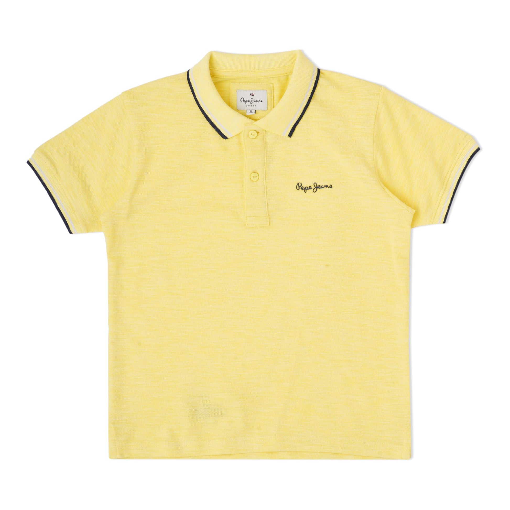 Pepe Jeans BoyS Regular Fit T-Shirt (Pb54087004314_Pop Yellow