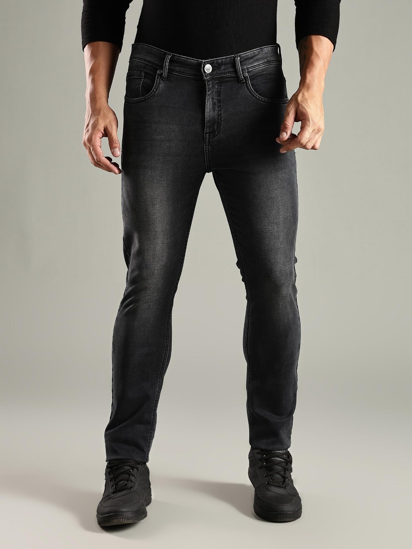 Thomas Scott Mens | Mild Fade | Stright Fit | Denim | Regular Wear | Stretchable | Casual Jeans for Men