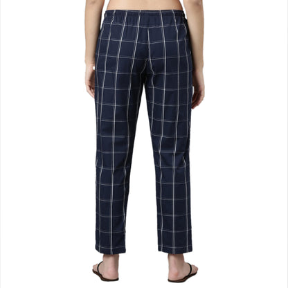 Enamor E4A5 Mid-Rise Straight Leg Pant for Women with Side Pockets