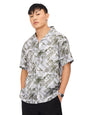 The Souled Store Nexus Men and Boys Short Sleeves Collared Neck Button Front All Over Printed Cotton Holiday Shirts