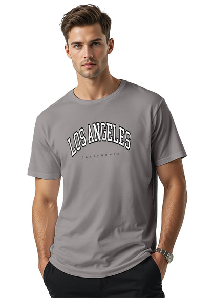 Peppyzone Mens Regular Fit T-Shirt (PZ-Trendy-1210_Grey5