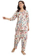 Libas Womens Printed Cotton Co-Ord Set For Women