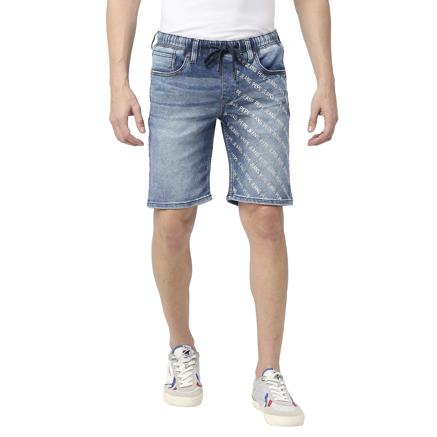 Pepe Jeans MenS Chino Shorts (Pm801059J67_Med Dark Used