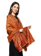 Weavers Villa Womens Kashmiri Woven Acro Wool Paisley Kani Ladies Shawl, 100cm x 200cm