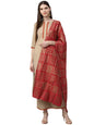 ANNI DESIGNER Women's Cotton Solid Kurta with Palazzos & Dupatta