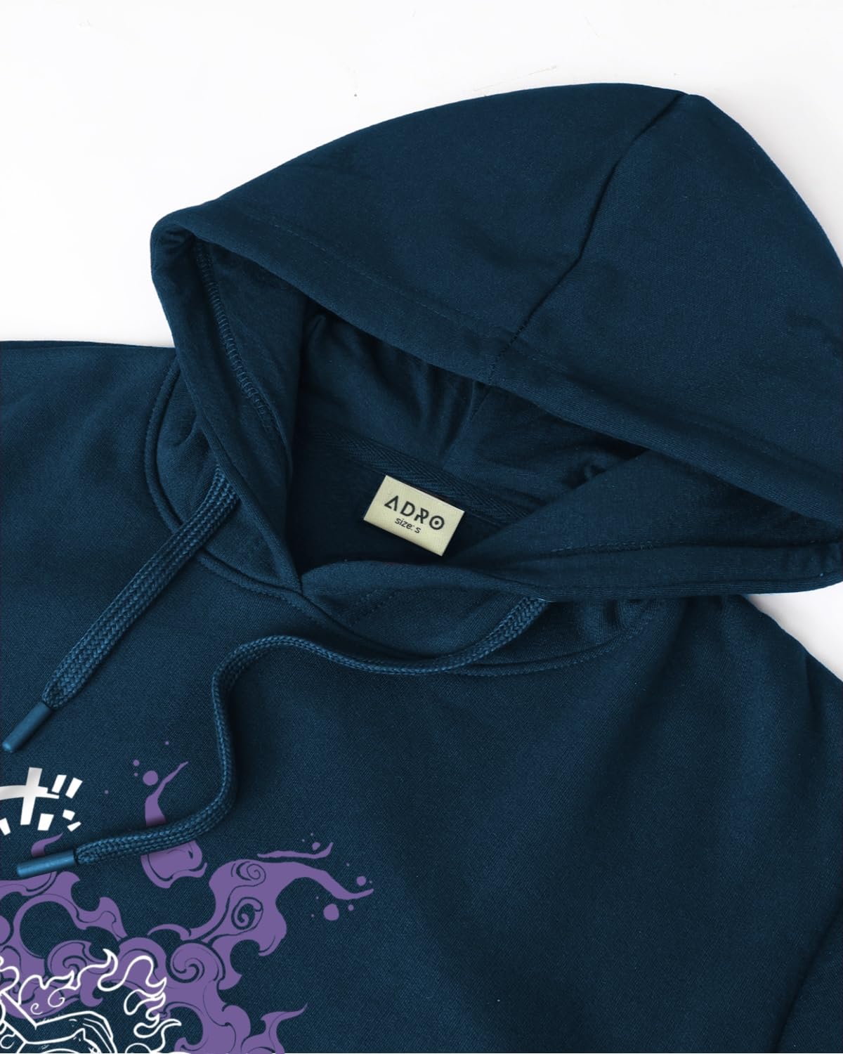 ADRO Hoodies for Men | Printed Hoodie for Men | Cotton Hoodie | Luffy Hoodie Gear 5 | Sweatshirt for Men | Anime Hoodie | H24-LU