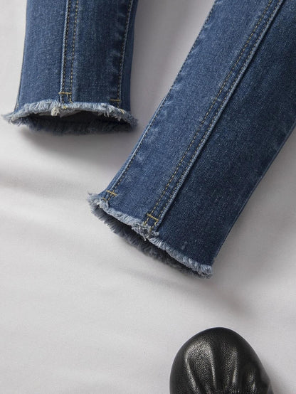 Kotty Girls Regular Fit Solid Jeans