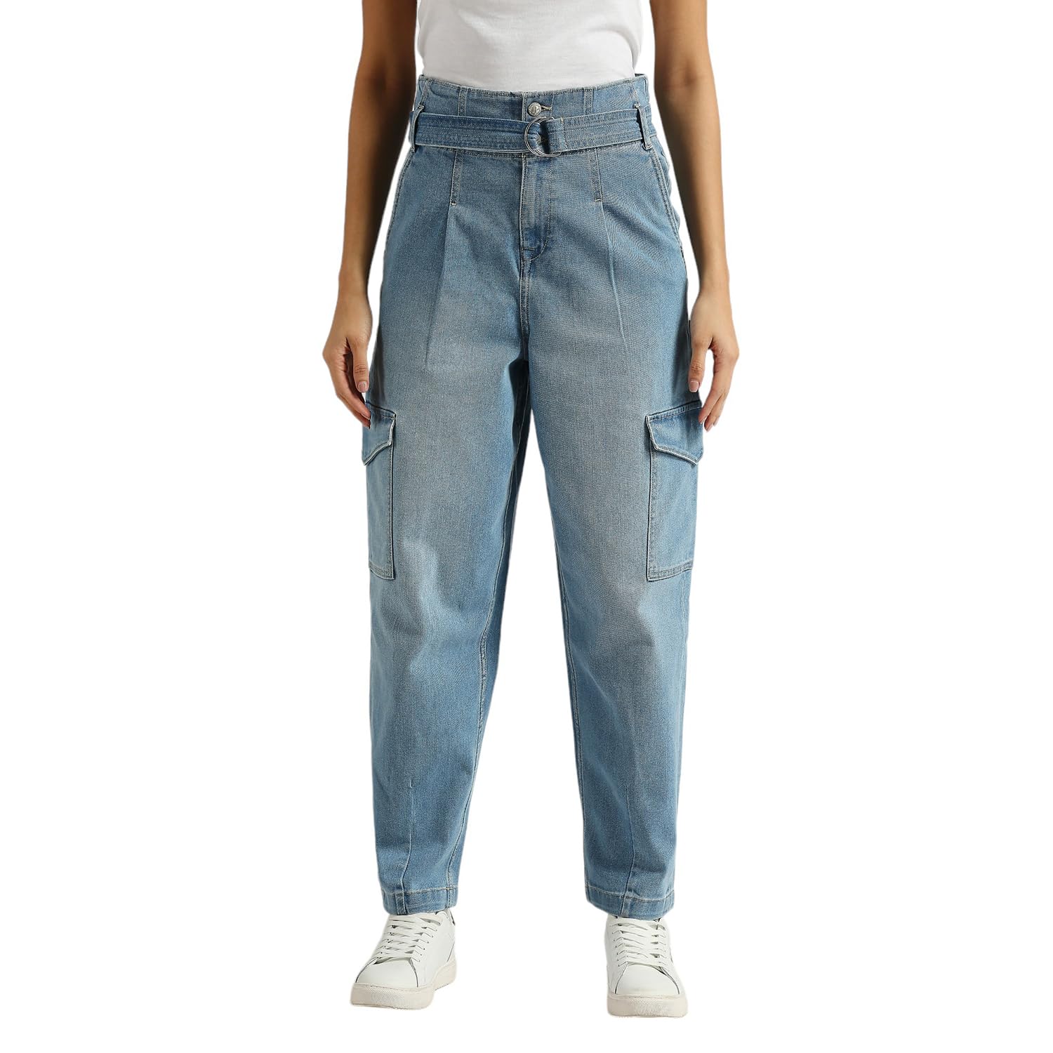 Pepe Jeans WomenS Tapered Jeans (Pl204814Q058_Light Used Indigo Blue