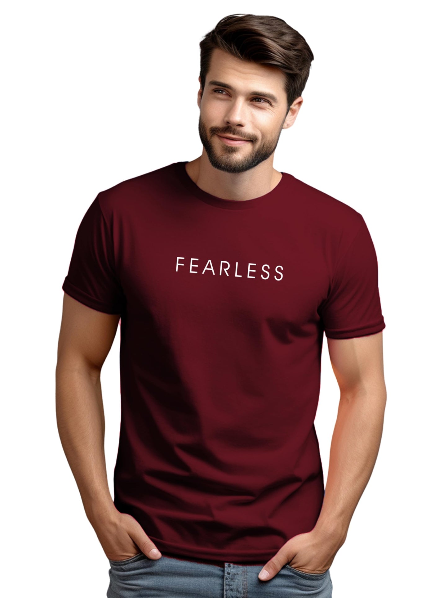 ADRO Tshirt for Men | Printed T Shirt for Men | 100% Cotton T-Shirt |Printed T Shirt | T-Shirts | RN24-FRL-MR