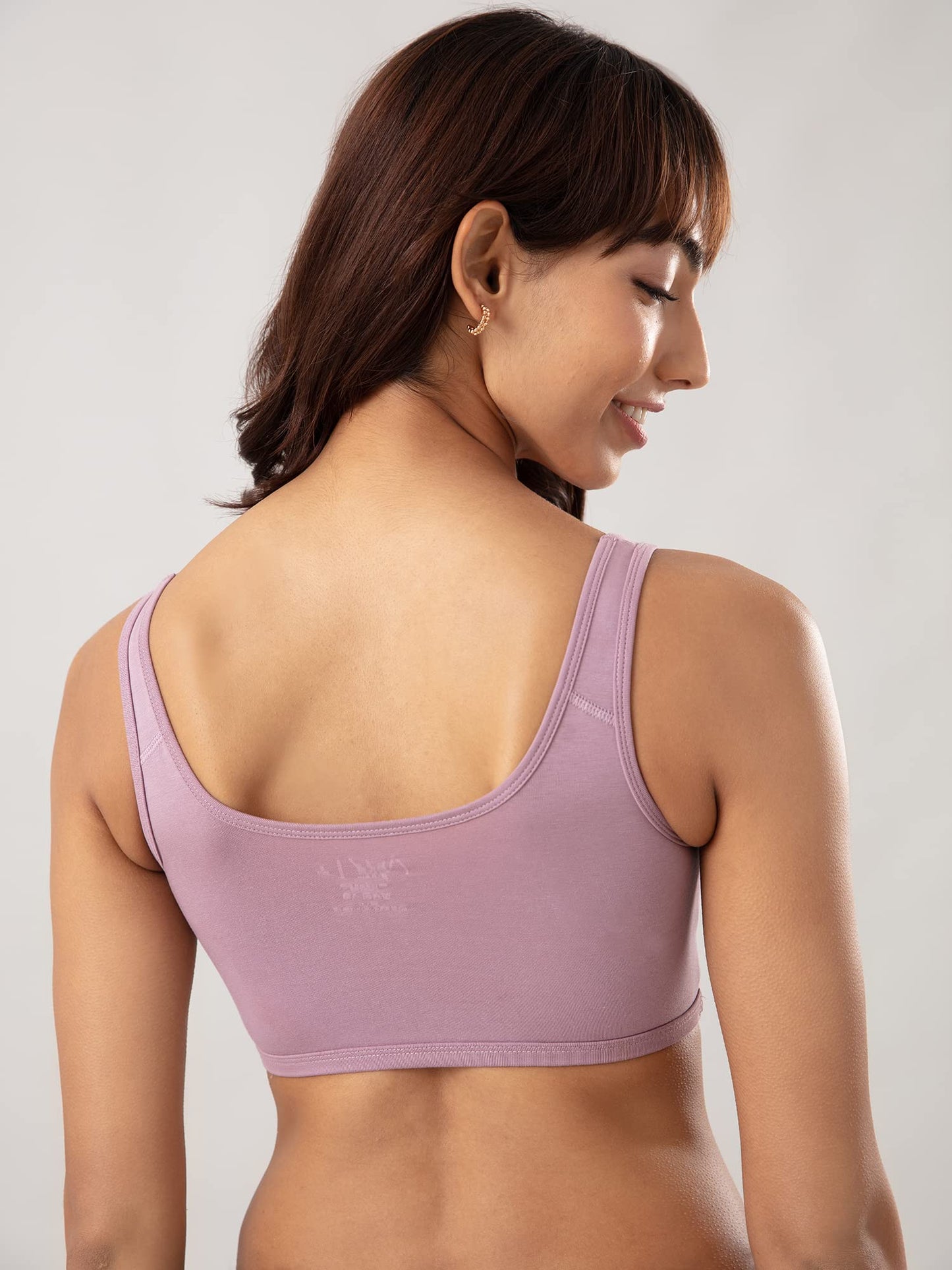 NYKD Soft Cup Easy Peasy Slip On Everyday Bra for Women, Wireless, Full Coverage, Support Shaper, Non Padded Sports Bra Bra, NYB