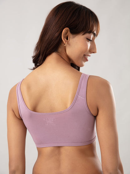 NYKD Soft Cup Easy Peasy Slip On Everyday Bra for Women, Wireless, Full Coverage, Support Shaper, Non Padded Sports Bra Bra, NYB
