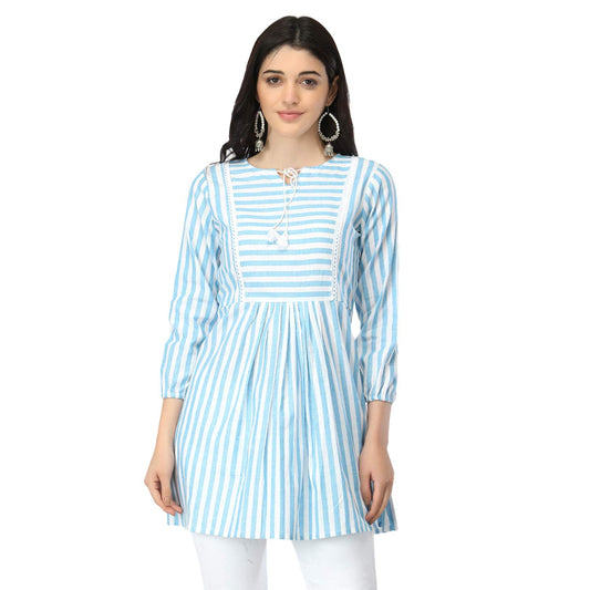 DHRUVI TRENDZ Women's Rayon Regular Fit Kurti