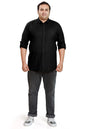 BE ACTIVE Mens Casual 100% Cotton Solid Plus Size Shirt || Plus Size Shirts for Men || Casual Plus Size Shirt || Casual Wear Sh