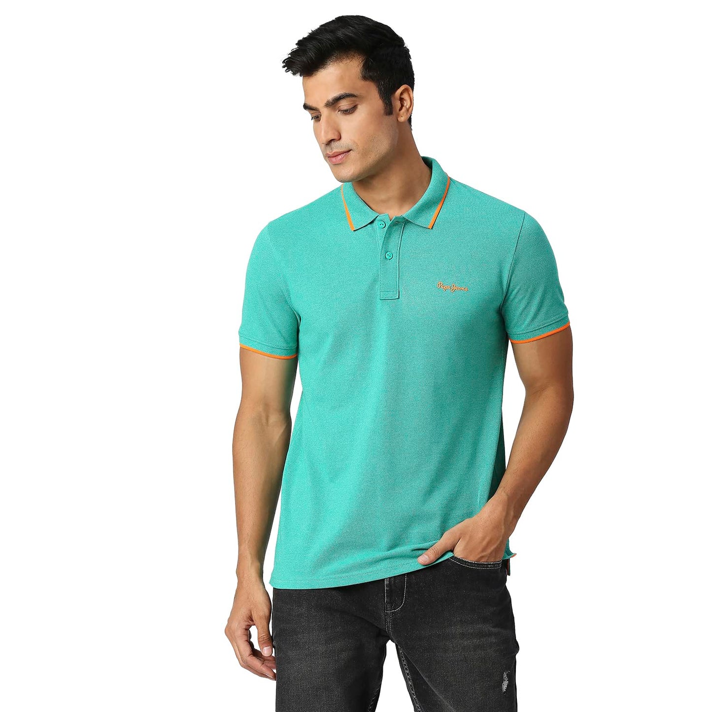 Pepe Jeans Quantra Grindle Pq Polo, Sea Green, Xl