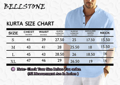 Bellstone MenS Solid Regular Fit Dress Shirt (Kurta800_Triple-P_Purple-L Yellow-Aqua