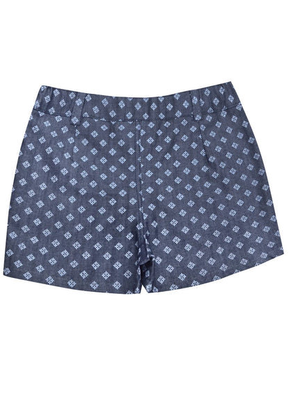 A.T.U.N. Girls Printed Denim Shorts