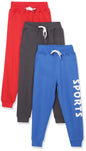 T2F Boys Regular Fit Printed Joggers Track Pant (Pack of 3)
