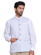 Jompers Mens Woven Design Nehru Jacket