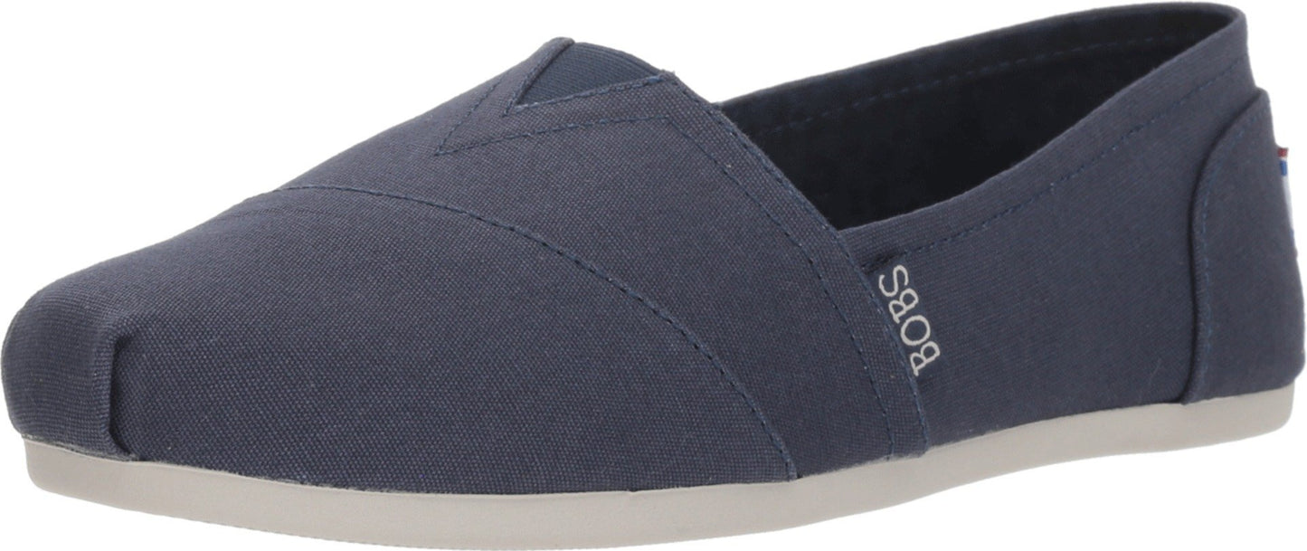 Skechers Women Bobs Plush Peace & Love Dark Casual Shoes