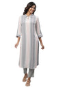 Aurelia Women's Kurta 23AUA14301-704343-Multi-S Coral_S