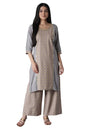Aurelia Womens Viscose Kurta-Straight Palazzo