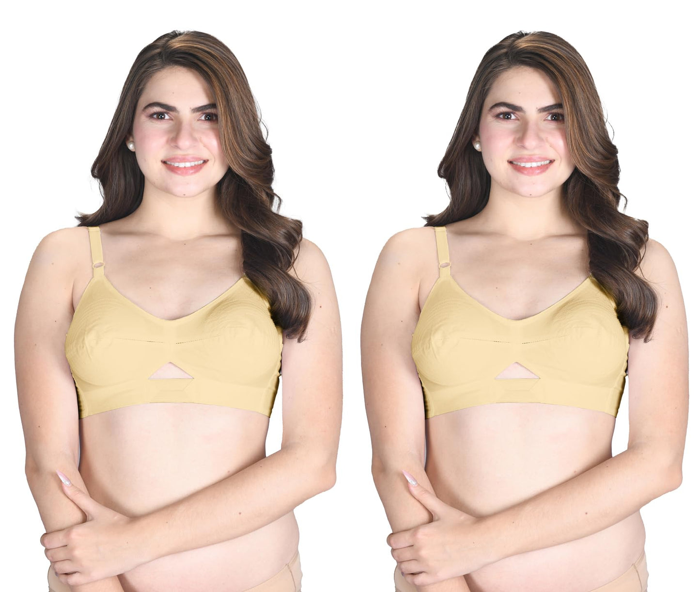 Pack Of 2 Venus Board Bottom Bra With Adjustable Strap
