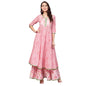 Idalia Pink Printed Kurta Set