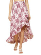 OOMPH! Long Skirts for Women Pink - msk075