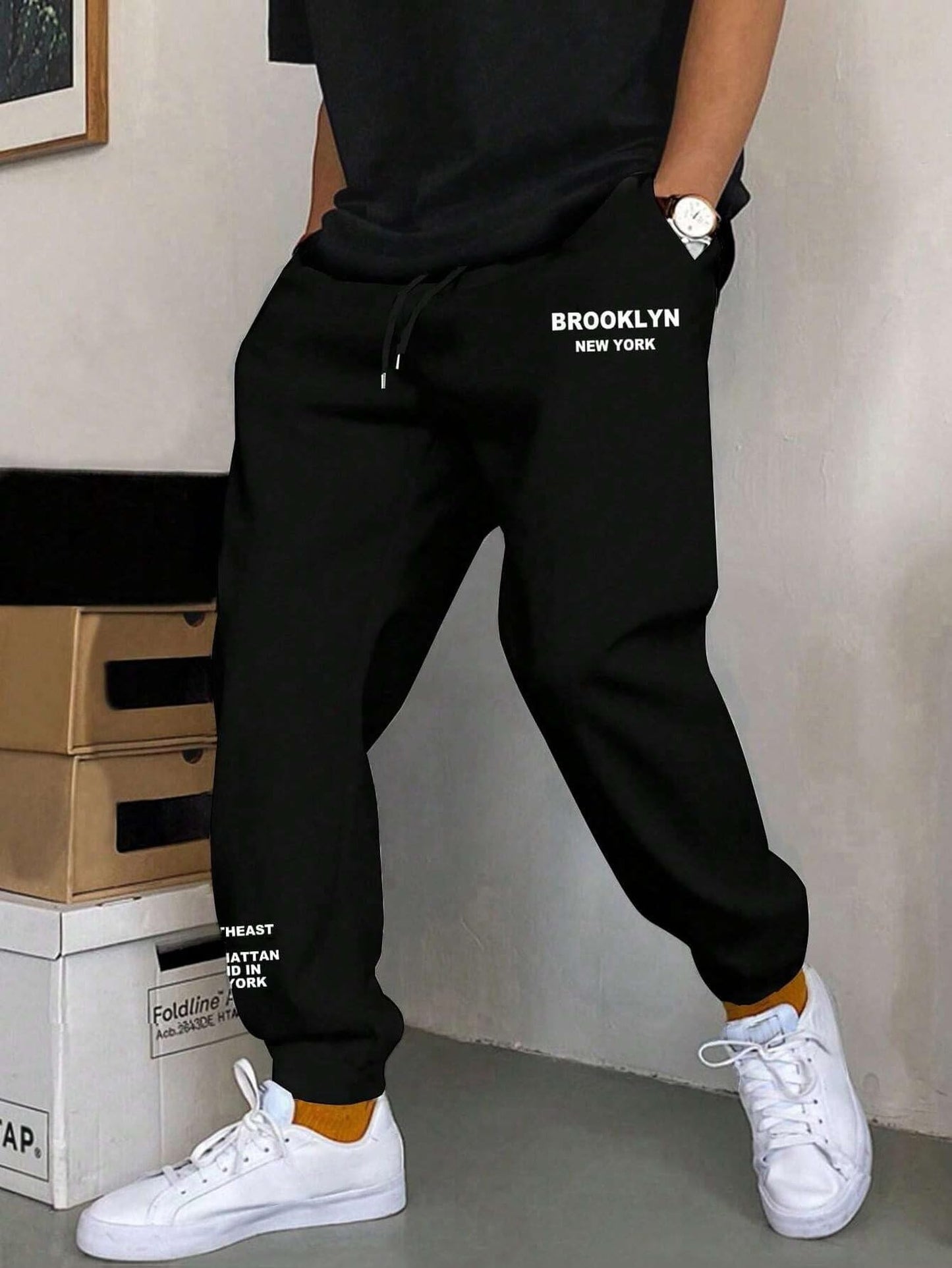 Lymio Track Pant For Men || Regular Fit || Track Pants || Full Elastic Jogger Track Pant || Available In Combo Pack Of 2 (Tp-42-