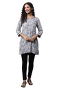 Aurelia Women's Viscose Loose Shirt (23AUA30398-507626_White
