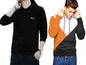 Noble Monk Men Stylish Printed T-Shirt (Pack Of 2) | Full Sleeve | Hooded Neck | Combo Hoodies For Men