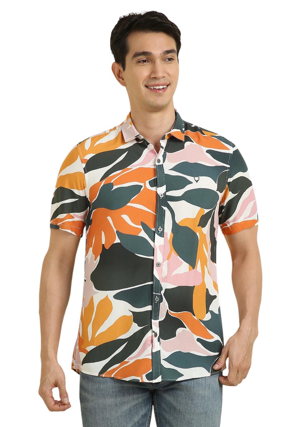 Allen Solly Boys Regular Fit Short Sleeve T-Shirt
