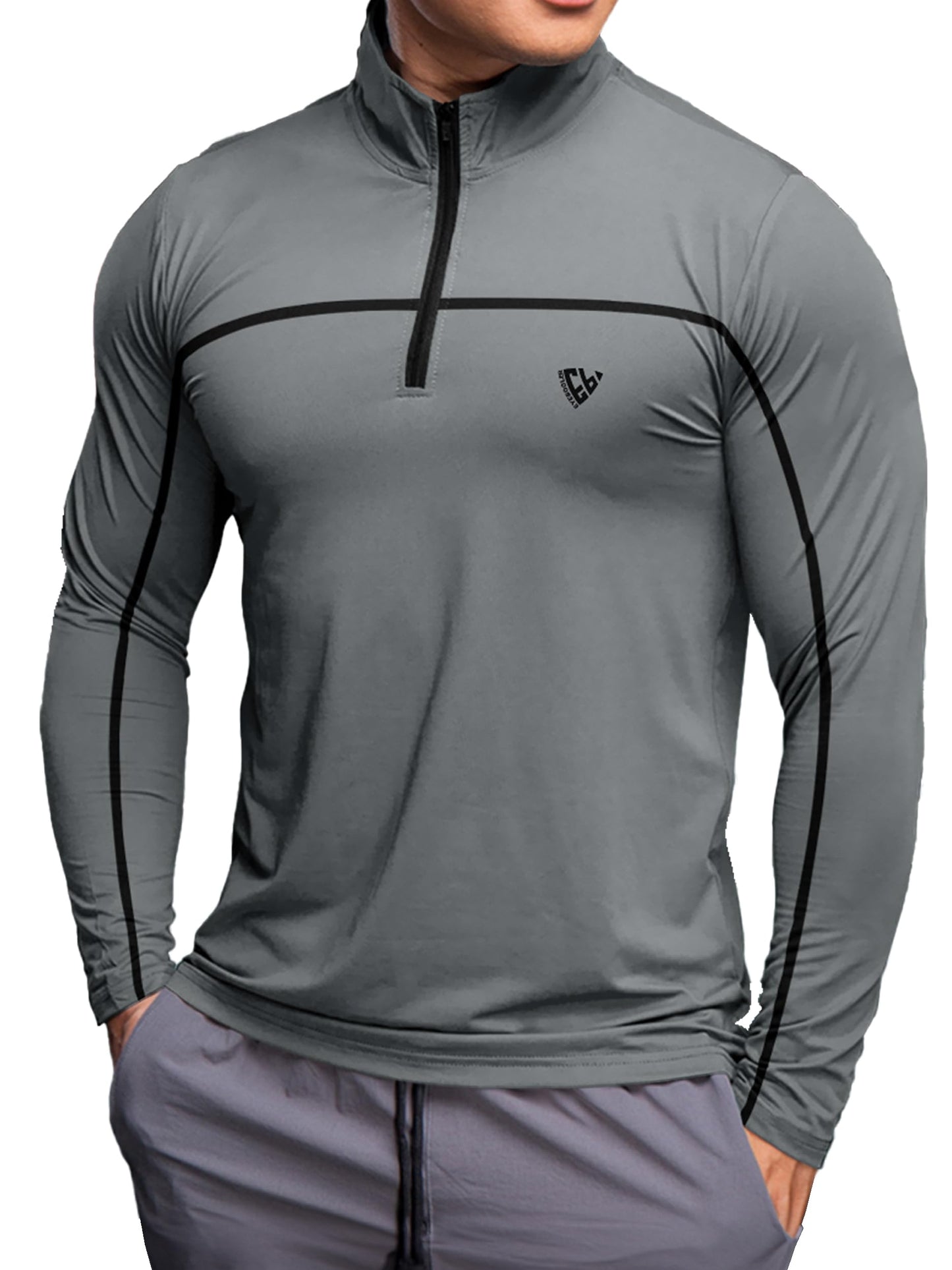 Noble Monk MenS Active Wear Regular Fit T Shirt |Full Sleeves |Casual Sportwear T-Shirt For Men