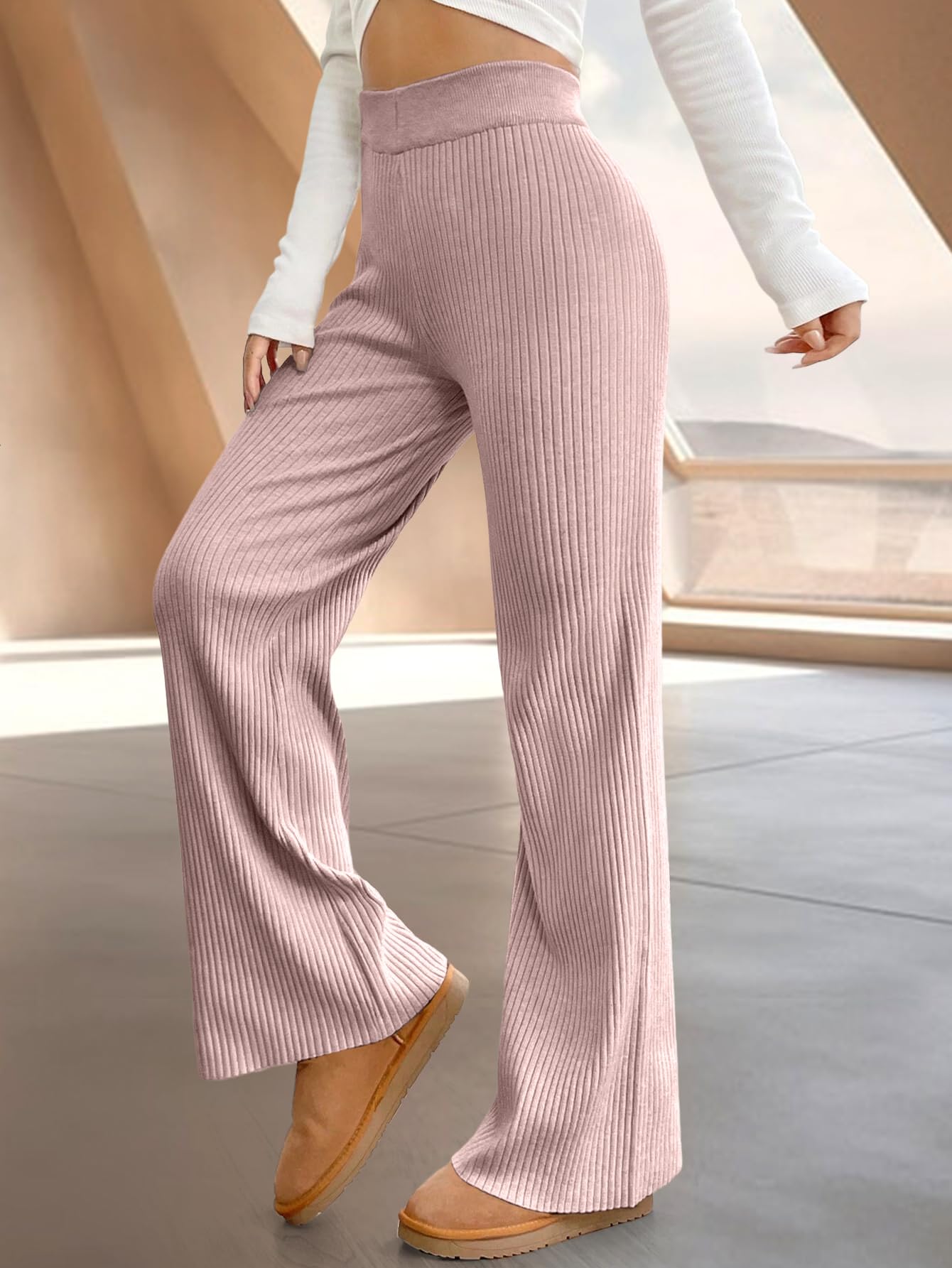 Tee Projekt Regular Fit Trousers for Women| Korean Trousers for Women