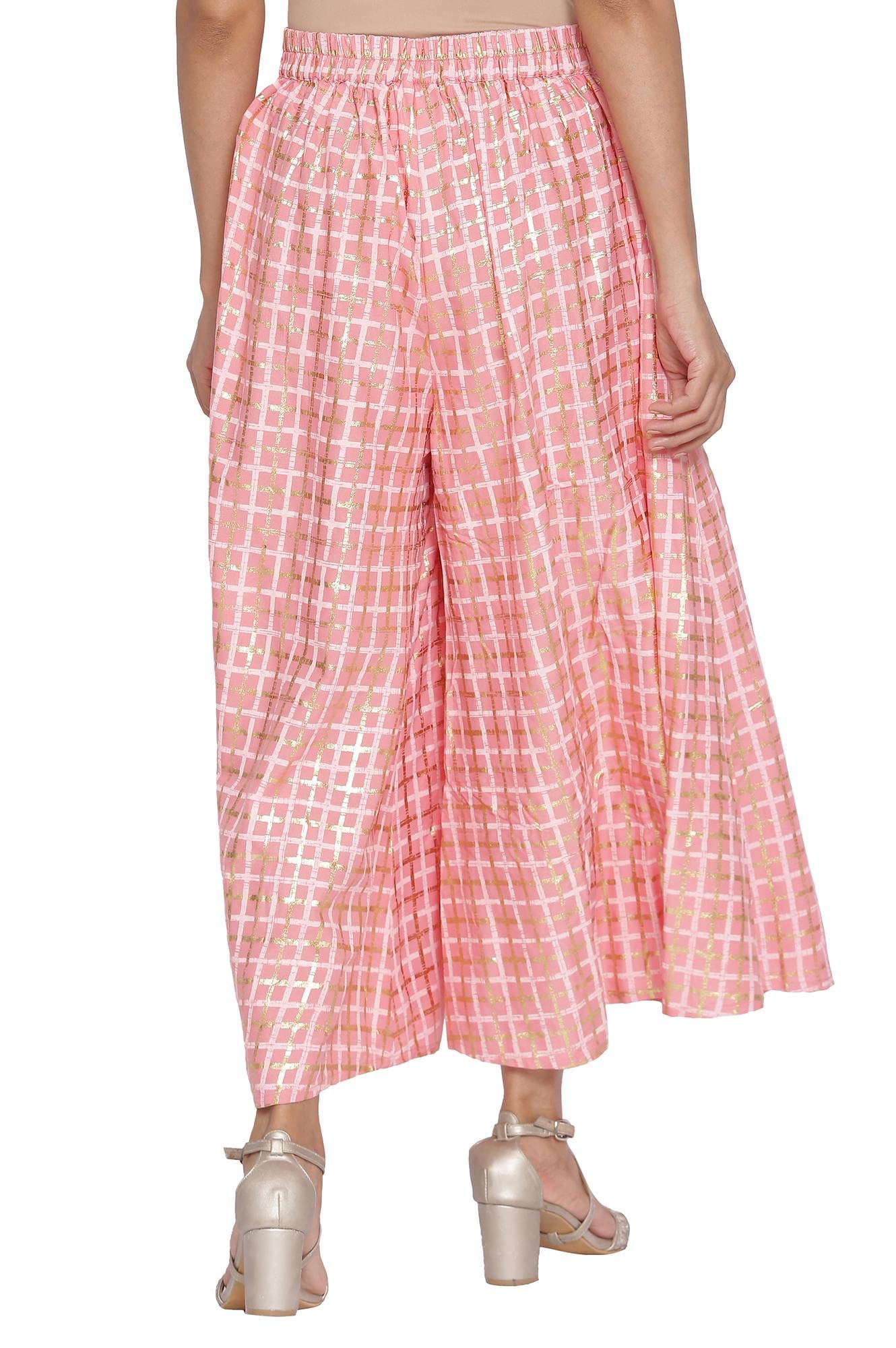 Aurelia Printed Strechable Culotte For Women | Calf Length Culotte For Women