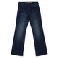 Boys Dark Blue Mid Rise Bootcut Jeans