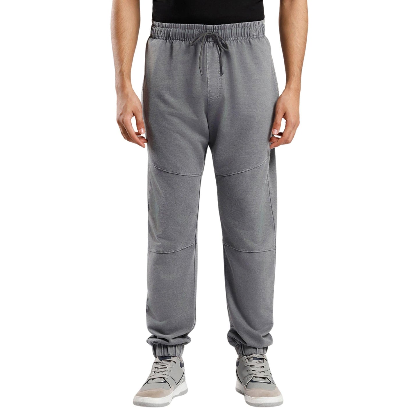 Nobero MenS Loose Sweatpants (1M-Bwjg-R0094_Gravity Grey